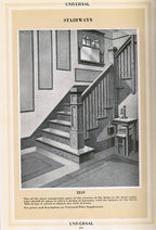 out of print early 20th century universal millwork design book no.20, distributed by american sash and door company, kansas city, m.o. and united sash and door co. witchita, k.s.