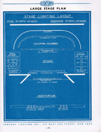 highly detailed all original c. 1937 century lighting inc lighting for theatres, motion pictures, photo studios catalog