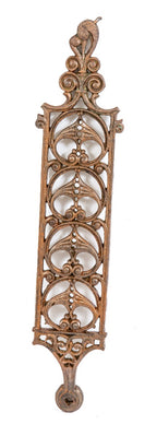 hard to find original solon s. beman-designed cast iron pabst building ornamental cast iron staircase baluster by winslow brothers
