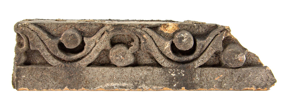 historically important louis h. sullivan-designed 1914 glazed terra cotta ornament salvaged from the home building association bank