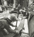 original 1894 louis h. sullivan-designed chicago stock exchange building cast iron staircase stringer executed by winslow brothers