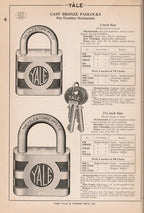 profusely illustrated out of print 1929 yale and towne manufacturing company hardcover illustrated "catalog no. 26"