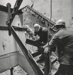 louis h. sullivan-designed original copper-plated ornamental cast iron chicago stock exchange building staircase riser fabricated by winslow brothers