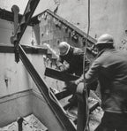 original diminutive copper-plated chicago stock exchange building interior staircase riser fragment designed by louis h. sullivan