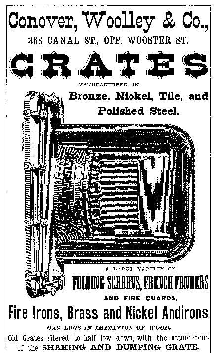 completely intact civil war-era heavily ornamented cast iron arch top interior residential black enameled fireplace summer cover with matching surround