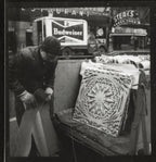 historically important 1892 adler and sullivan schiller building interior auditorium plaster "starpod" panel framed