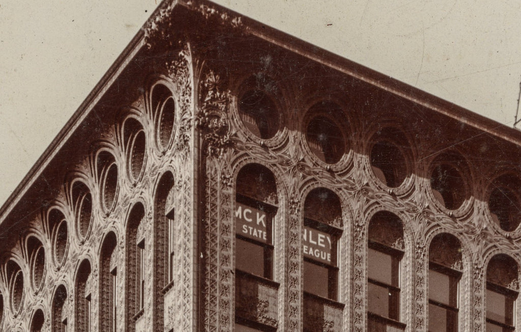 museum-quality 19th century louis h. sullivan-designed ornamental cast iron guaranty building office door mail chute