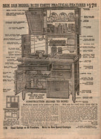 largely intact softbound early 20th century chicago house-wrecking company's "building material" catalog featuring salvaged lumber, millwork, plumbing and heating