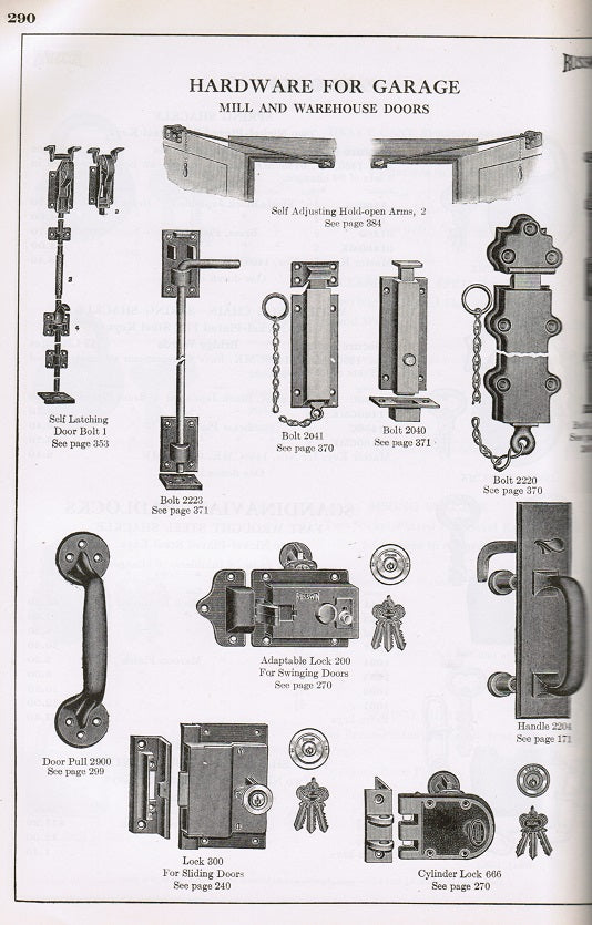highly collectible c. 1920 russell and erwin manufacturing company's "catalogue of hardware" volume 11