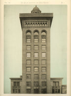 rare museum-quality adler and sullivan schiller building or garrick theater terra cotta head