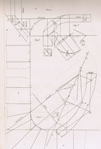 c. 1869 oversized portfolio "the carpenter and joiner and elements of handrailing" revised edition with 34 plates by robert riddell