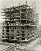 faithfully recast martin roche-designed marquette building terra cotta panel fabricated for building's restoration in 2019