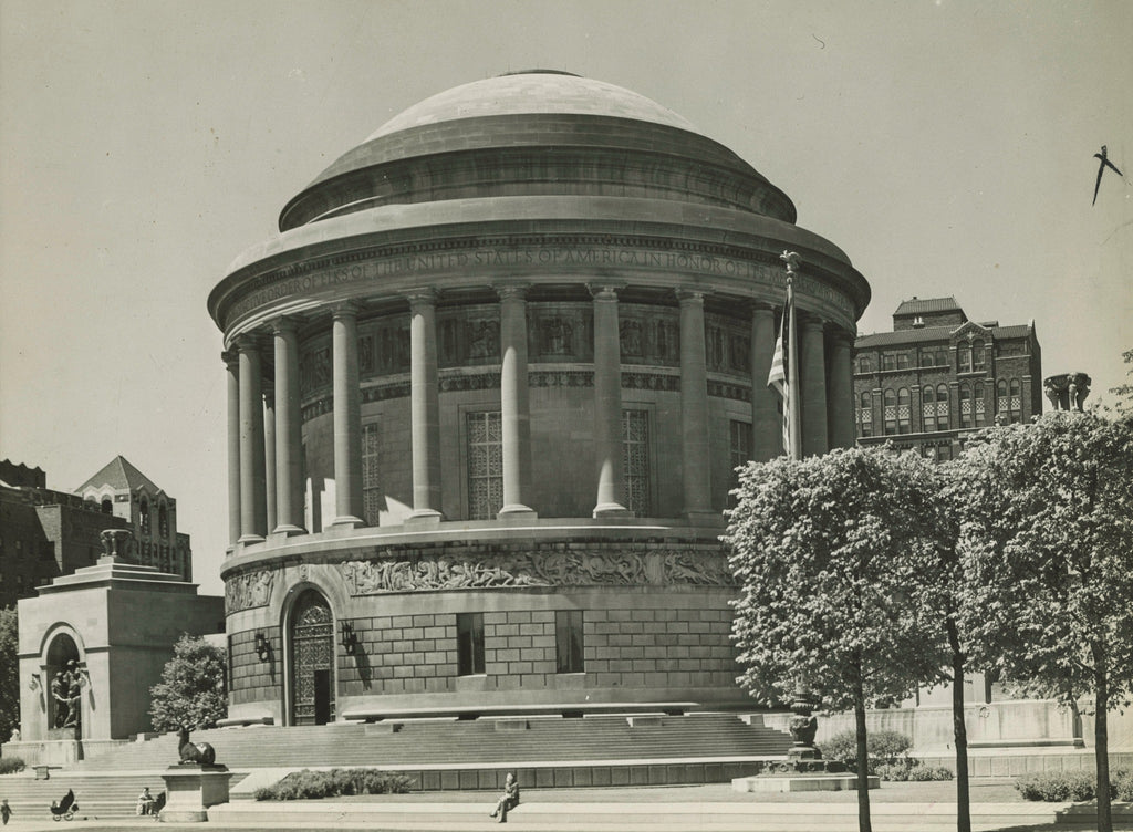 multiple original early 20th century exterior photographic images of egerton swartwout's beaux-arts style elks national memorial and headquarters building (1924-26)