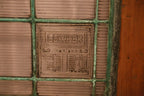 large lot of original 19th century rookery building luxfer prism glass tiles with intact sodered-joint copper caming