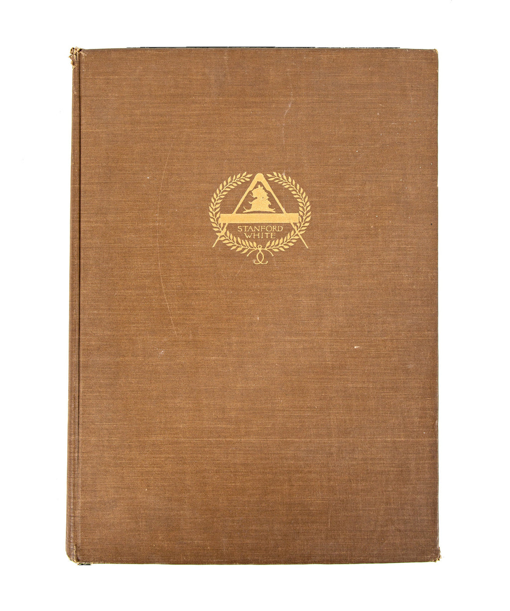 rare hardbound "sketches and drawings by stanford white."