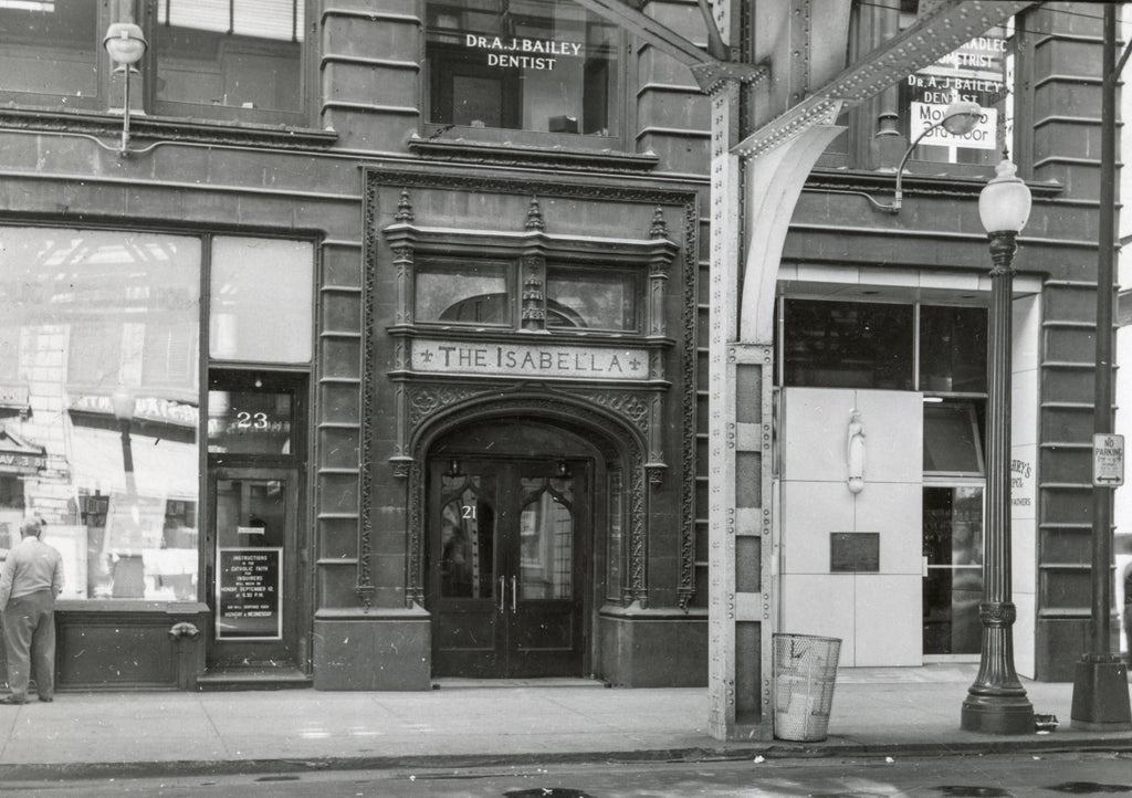 original 19th century jenney and mundie-designed interior cast aluminum isabella building elevator cage grille