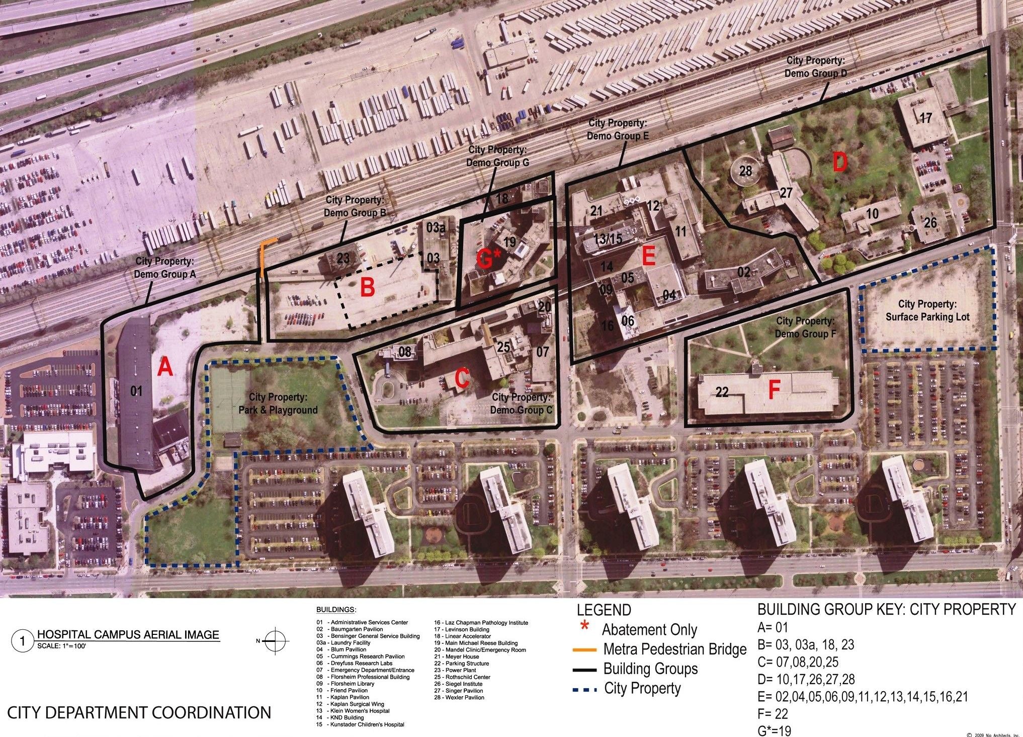 oversized original american industrial mid-20th century reinforced cast aluminum michael reese hospital exterior campus building spanjer sign letter with nicely aged surface patina