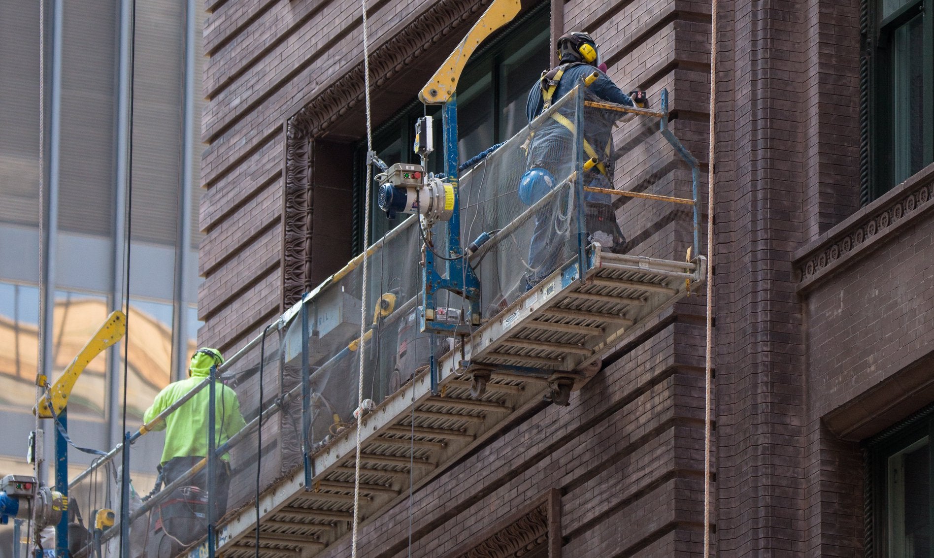 faithfully recast martin roche-designed marquette building terra cotta panel fabricated for building's restoration in 2019