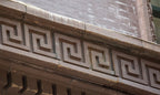 faithfully recast martin roche-designed marquette building terra cotta panel fabricated for building's restoration in 2019