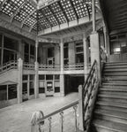 john wellborn root-designed 1888 kansas city board of trade building custom doorknob with bower-barff finish