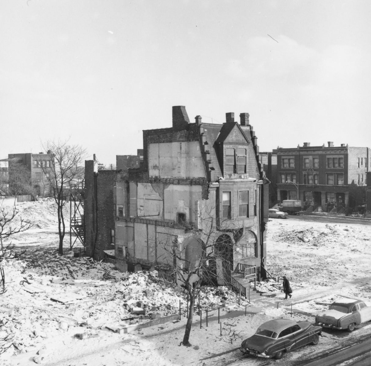 well-documented original john edelmann-designed ornamental cast iron tie-rod plate salvaged from dankmar adler's 1885 house