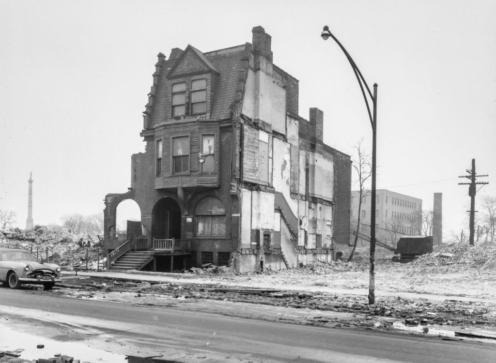 well-documented original john edelmann-designed ornamental cast iron tie-rod plate salvaged from dankmar adler's 1885 house
