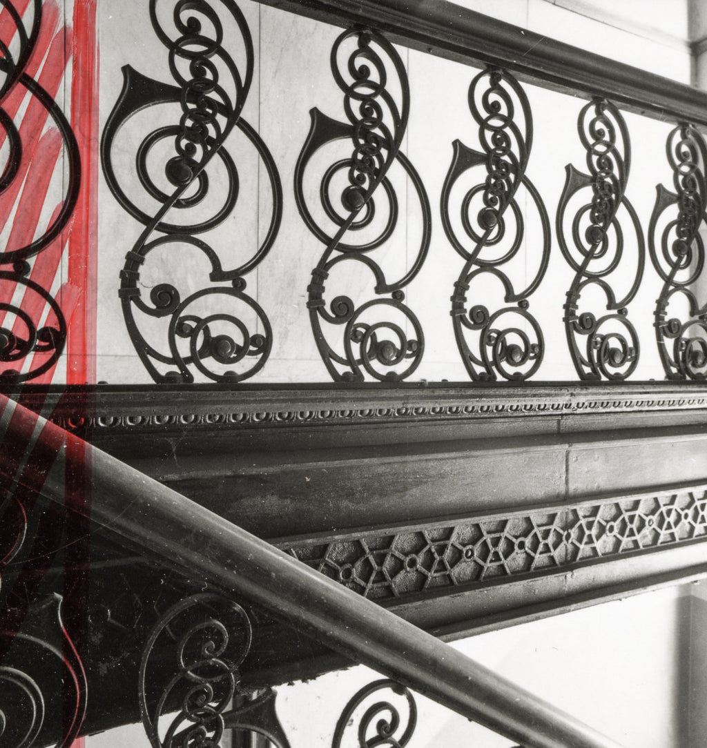 historically important museum quality 19th century american cast iron kansas city board of trade building john root-designed baluster