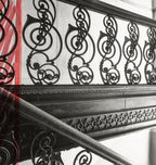 historically important museum quality 19th century american cast iron kansas city board of trade building john root-designed baluster