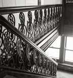 historically important museum quality 19th century american cast iron kansas city board of trade building john root-designed baluster