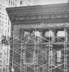 original 1894 george grant elmslie-designed chicago stock exchange building terra cotta spandrel panel fragment