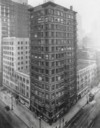 historically important 19th century white glazed reliance building terra cotta with allover crazed finish