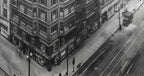 group of matching 19th century original reliance building interior office door cast iron backplates with bower-barff finish