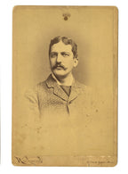 ten matching original 1890s interior reliance building office cast iron doorknob backplates with original bower-barff finish