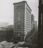 historically important old colony building interior ornamental cast iron winslow brothers elevator door header panel