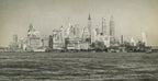 group of 1930s brown brothers "stock" prints of new york city.