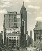 group of 1930s brown brothers "stock" prints of new york city.