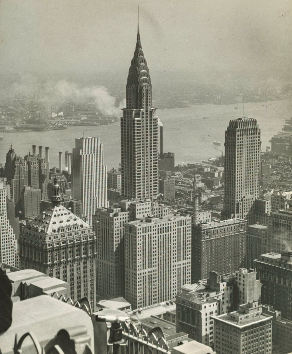 group of 1930s brown brothers "stock" prints of new york city.