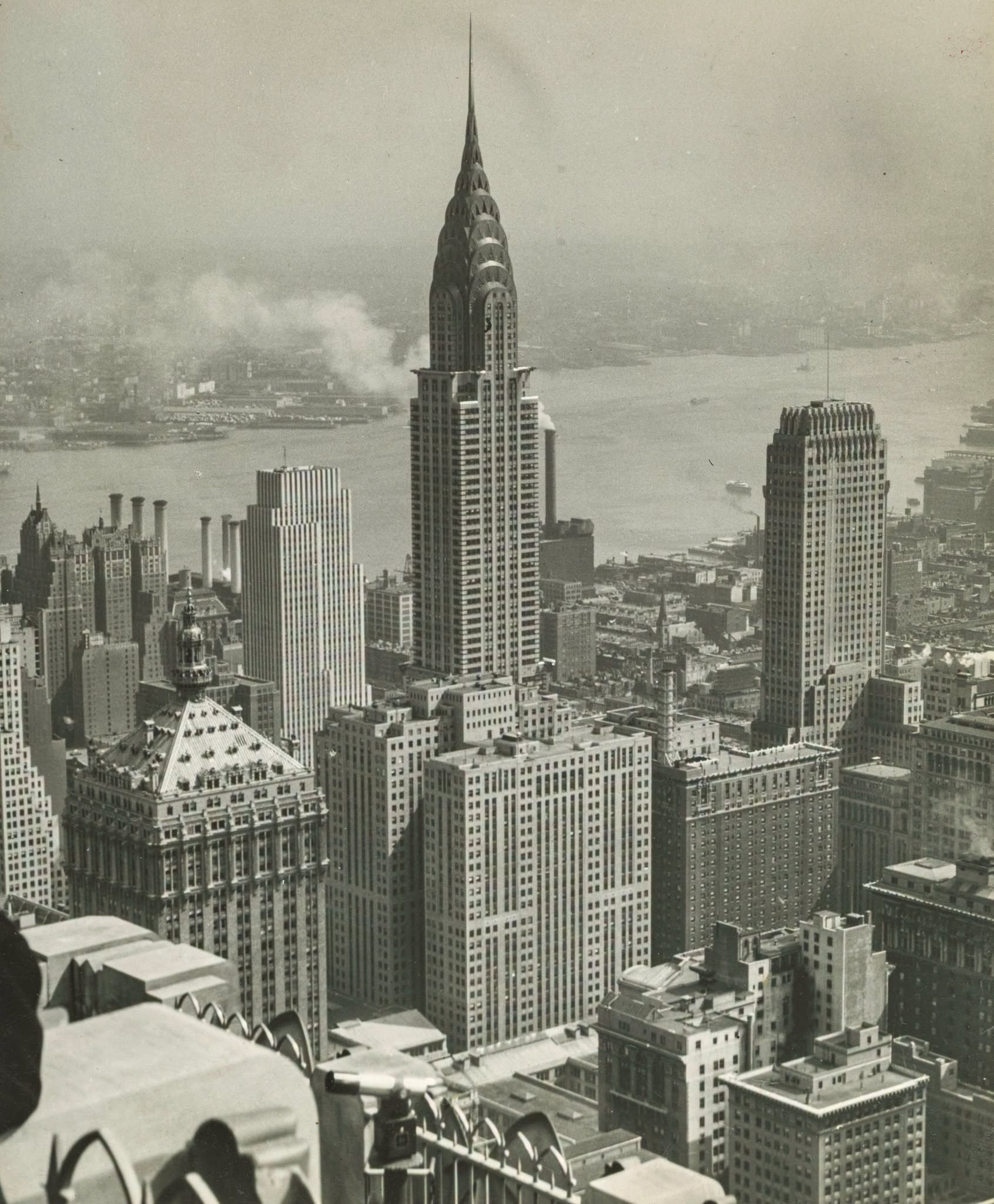 group of 1930s brown brothers "stock" prints of new york city.