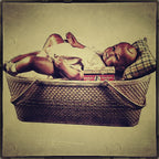 original lightly distressed vintage american industrial "sweetheart" soap mechanical advertising display baby doll head with glass eyes