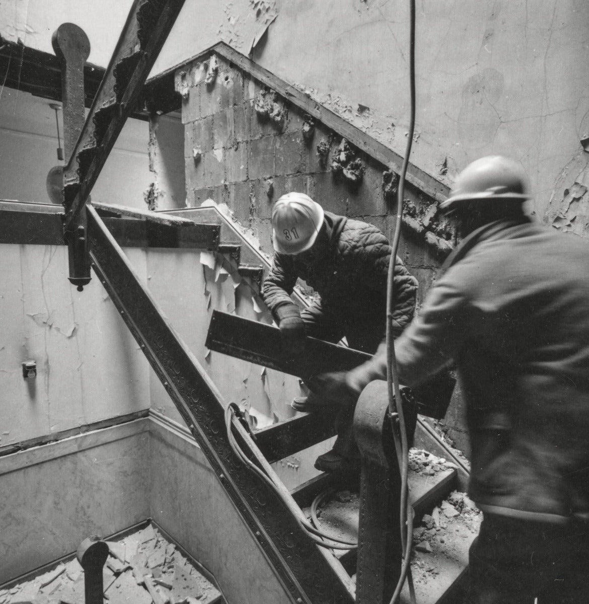 museum quality louis h. sullivan-designed ornamental cast iron chicago stock exchange staircase riser executed by winslow brothers