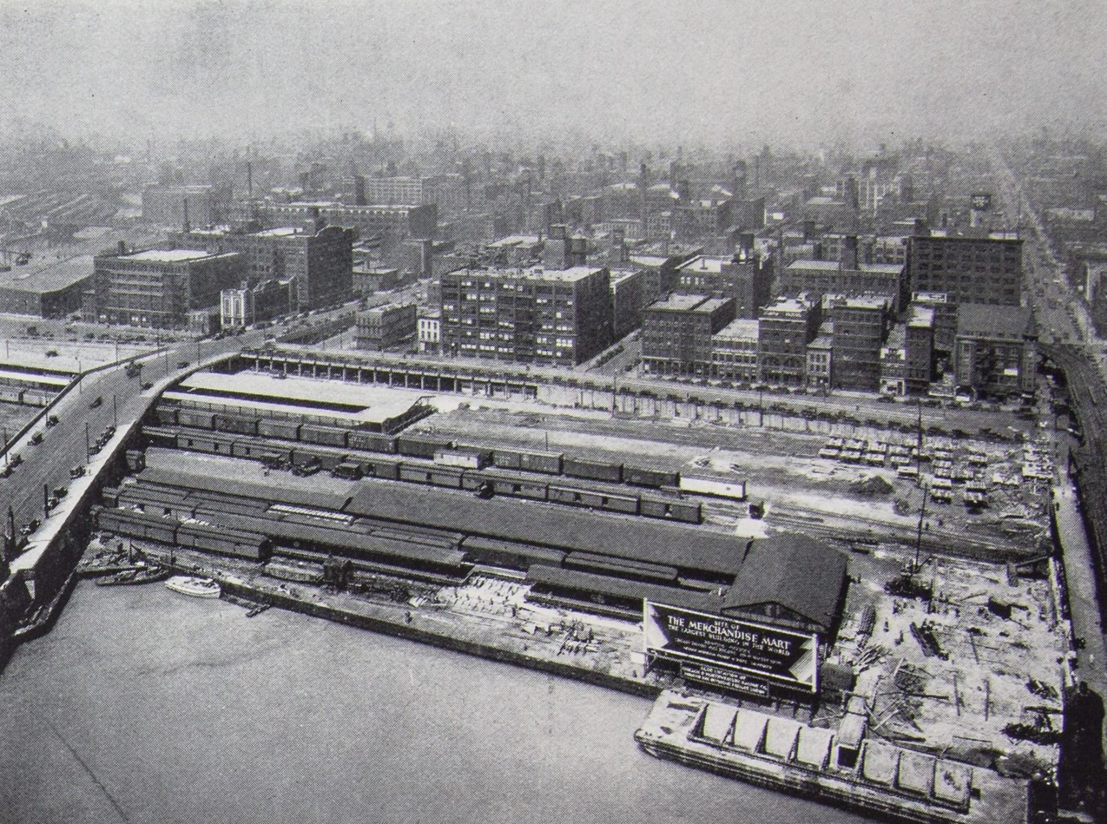 very rare 1930 oversized profusely illustrated chicago merchandise mart building dedication book