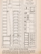 c. 1911 all original highly illustrated "radford's details of building construction" with full page detailed drawings and/or schematics