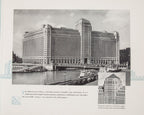 very rare 1930 oversized profusely illustrated chicago merchandise mart building dedication book
