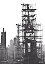 museum-quality gargantuan turn of the century riveted joint montgomery ward & company building observatory wrought bronze weathervane head fragment