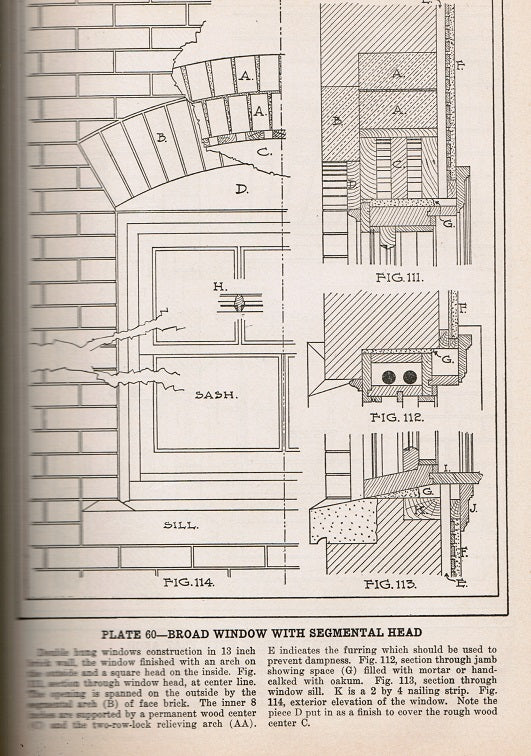 c. 1911 all original highly illustrated "radford's details of building construction" with full page detailed drawings and/or schematics