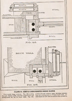 c. 1911 all original highly illustrated "radford's details of building construction" with full page detailed drawings and/or schematics