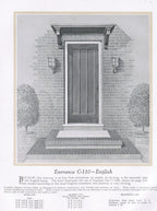 highly illustrated c. 1920 architectural interior and exterior woodwork catalog featuring "the permenant furniture for your home" from the curtis companies