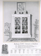 highly illustrated c. 1920 architectural interior and exterior woodwork catalog featuring "the permenant furniture for your home" from the curtis companies