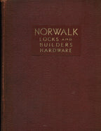 all original and intact heavily illlustrated norwalk lock company "locks and builders' hardware" 1933 hardbound product catalog