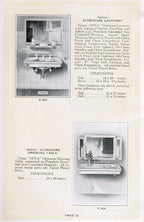 original early 1920's american softbound crane company "homes of comfort" catalog featuring plumbing fixtures for the heating and plumbing contractor
